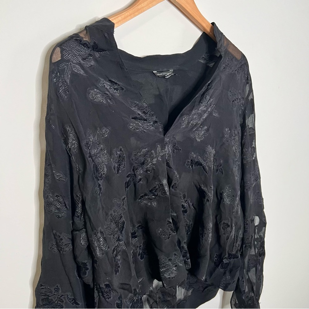 Club Monaco 55% silk blouse